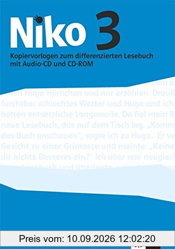 Niko Differenziertes Lesebuch 3: Kopiervorlagen mit Audio-CD und CD-ROM Klasse 3 (Niko Sprachbuch. Ausgabe ab 2014)
