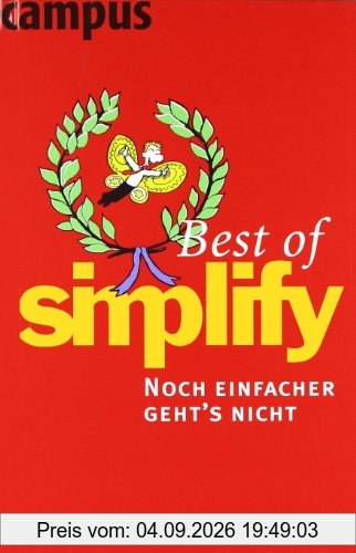Best of Simplify: Noch einfacher geht's nicht