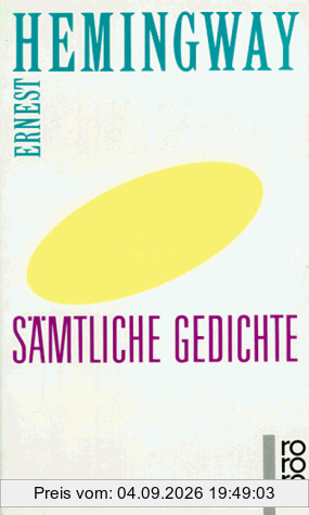 Sämtliche Gedichte: Amerikanisch / Deutsch