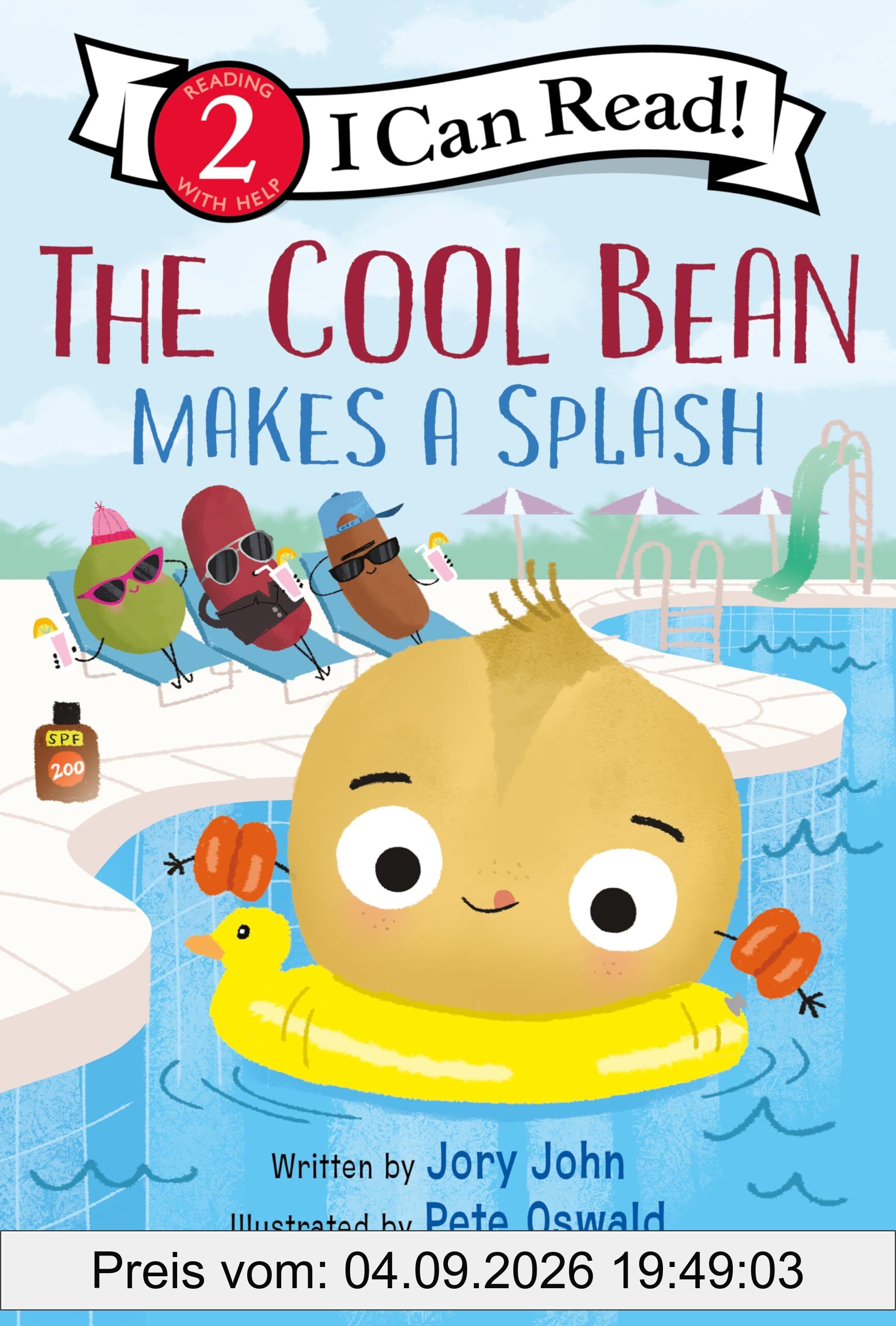 The Cool Bean Makes a Splash (I Can Read Level 2)