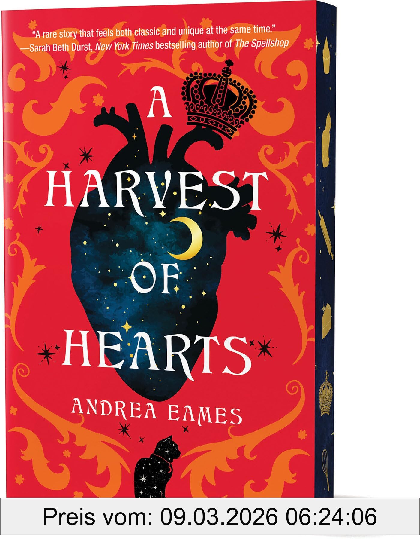 Andrea Eames A Harvest Of Hearts, Deluxe Stenciled Edges