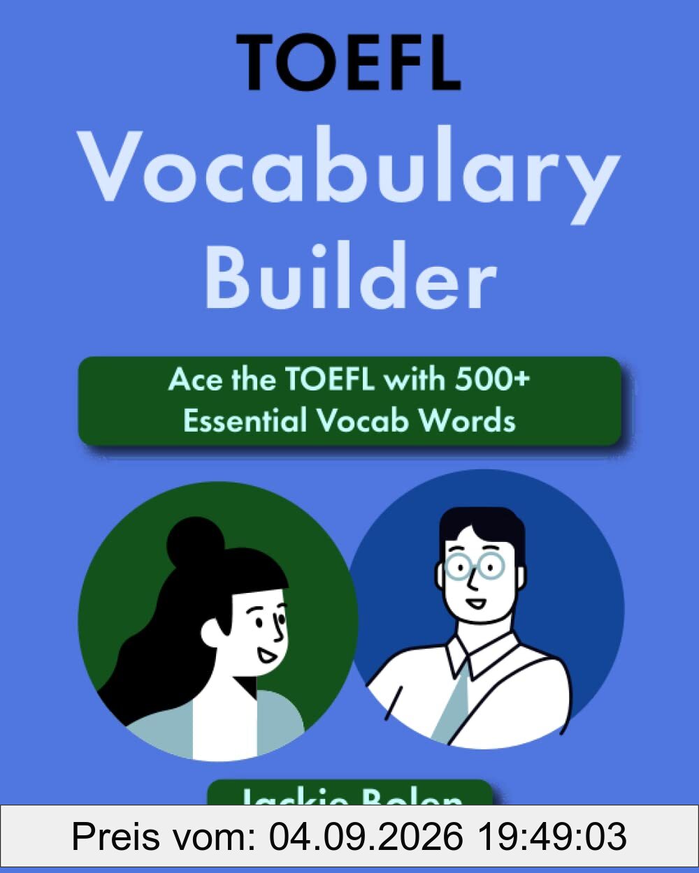 TOEFL Vocabulary Builder: Ace the TOEFL with 500+ Essential Vocab Words (TOEFL Prep Books)