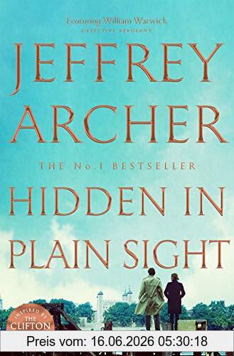 Jeffrey Archer Hidden In Plain Sight, The Warwick-Chronicles 2 (William Warwick Novels)