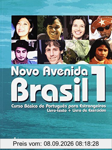 Novo Avenida Brasil A1: Kurs- und Übungsbuch + Audio-CD