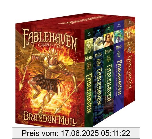 Binding : Taschenbuch, Edition : Boxed Set, Label : Aladdin, Publisher : Aladdin, medium : Taschenbuch, numberOfPages : 2512, publicationDate : 2011-10-04, authors : Brandon Mull, languages : english, ISBN : 1442429771