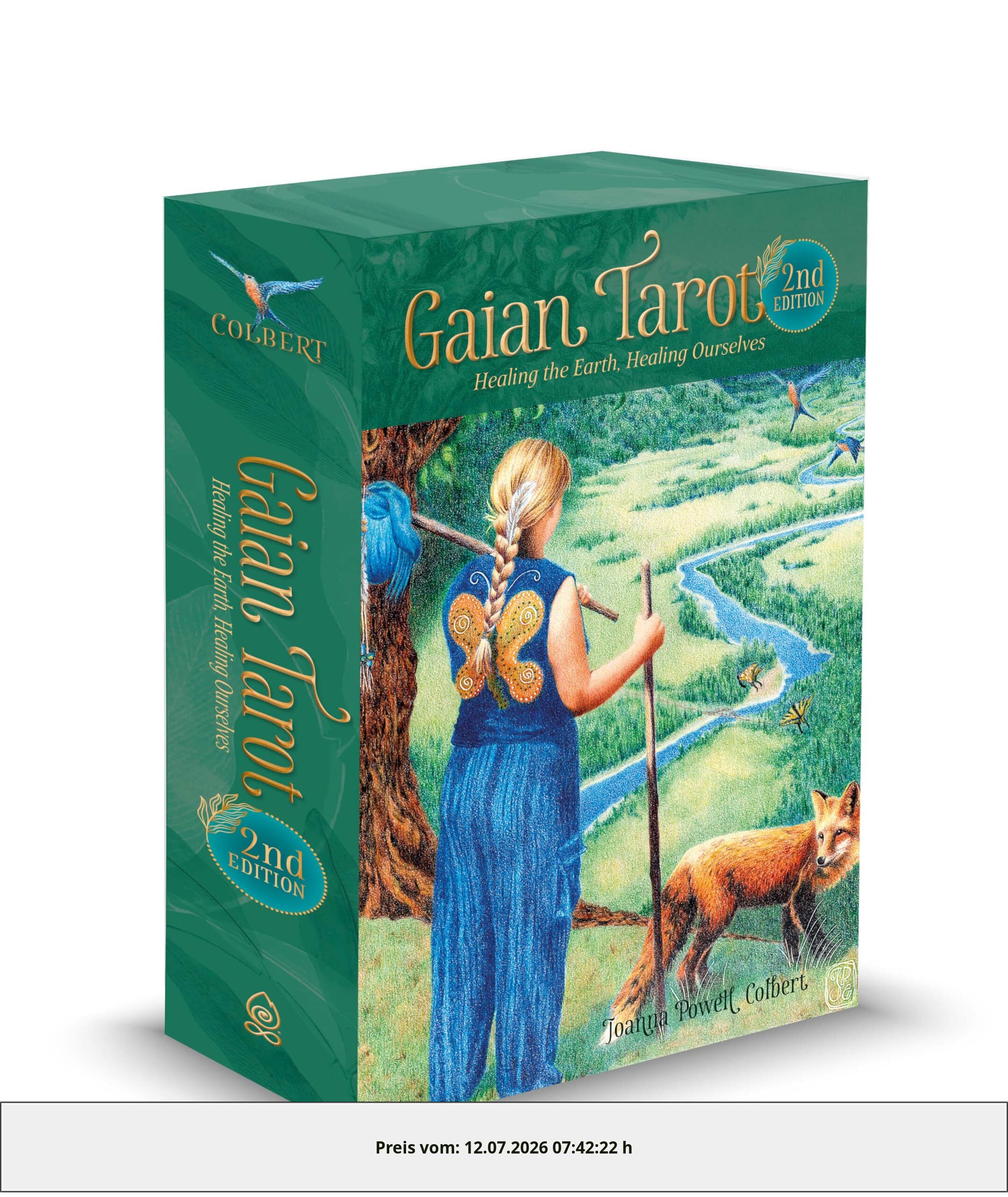 Gaian Tarot: Healing The Earth, Healing Ourselves, 2Nd Edition (Deck And Guidebook Box Set)