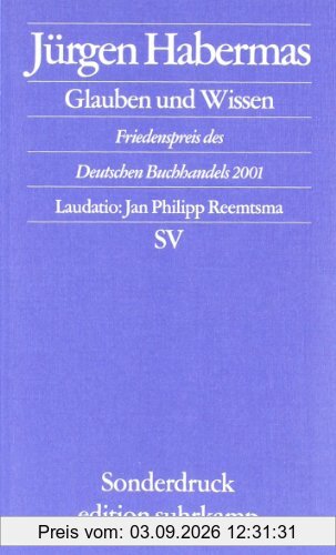 Glauben und Wissen.