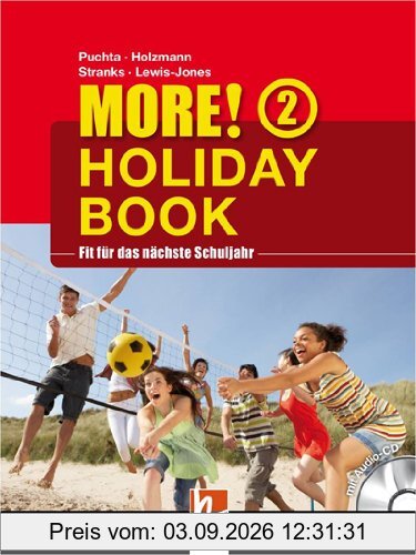 MORE! Holiday Book 2, mit 1 Audio-CD