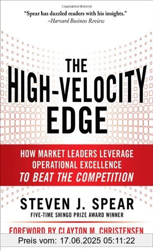 Binding : Gebundene Ausgabe, Edition : Revised., Label : Mcgraw Hill Book Co, Publisher : Mcgraw Hill Book Co, NumberOfItems : 1, PackageQuantity : 1, medium : Gebundene Ausgabe, numberOfPages : 432, publicationDate : 2010-06-01, authors : Steven Spear, languages : english, ISBN : 0071741410