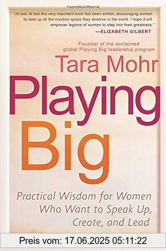 Binding : Taschenbuch, Edition : Reprint, Label : Avery, Publisher : Avery, NumberOfItems : 1, PackageQuantity : 1, medium : Taschenbuch, numberOfPages : 304, publicationDate : 2015-12-29, releaseDate : 2015-12-29, authors : Tara Mohr, languages : english, ISBN : 1592409601