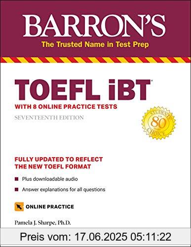 Brand : Barrons Educational Series, Binding : Taschenbuch, Edition : Seventeenth, Label : Barrons Educational Series, Publisher : Barrons Educational Series, medium : Taschenbuch, numberOfPages : 768, publicationDate : 2020-04-07, releaseDate : 2020-04-07, authors : Sharpe Ph.D., Pamela J., ISBN : 150626607X