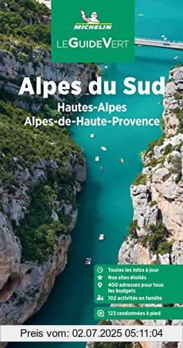 Die Buchhandlung in Oelde hat das Buch Michelin Alpes du Sud: Hautes-Alpes, Alpes-Maritimes, Alpes-de-Haute-Provence (MICHELIN Grüne Reiseführer)