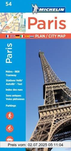 Die Buchhandlung in Oelde hat das Buch Michelin Stadtplan Paris