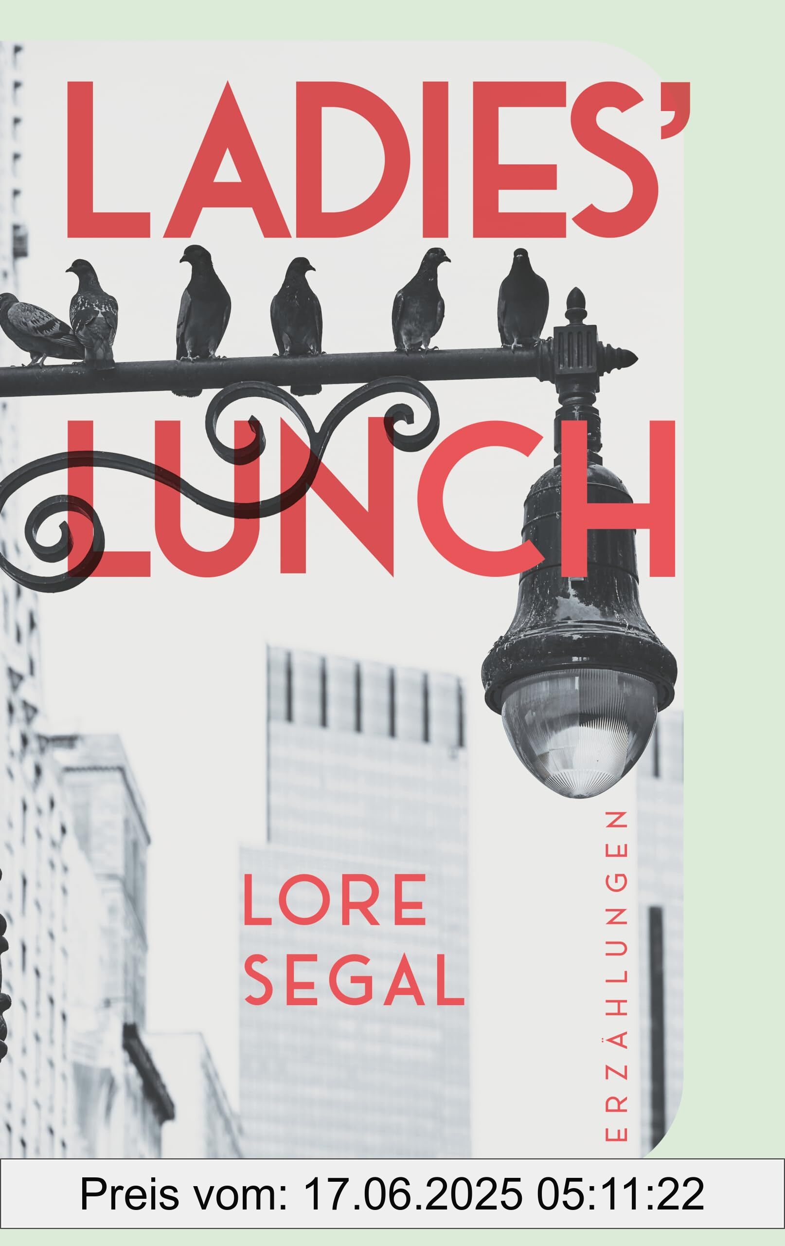 Binding : paperback, Edition : 1., Label : Ladies' Lunch : Erzählungen | »Lore Segal ist vielleicht näher dran als jede andere, den großen amerikanischen Roman zu schreiben.« New York Times |​ Warmherzig humorvolle Versöhnung mit dem Altern, medium : paperback, numberOfPages : 144, publicationDate : 2024-11-19, languages : german, ISBN : 3312012961