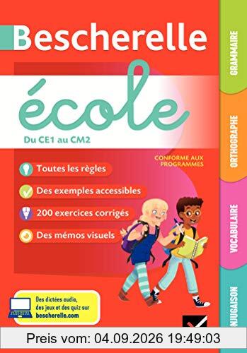 Bescherelle école, du CE1 au CM2