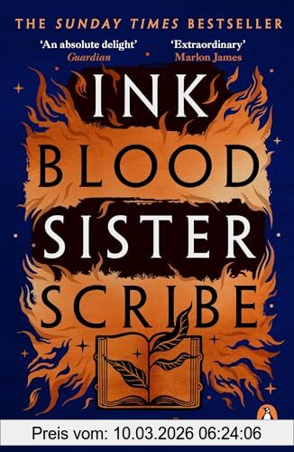 Emma Törzs Ink Blood Sister Scribe, The Sunday Times Bestselling Edge-of-your-seat Fantasy Thriller
