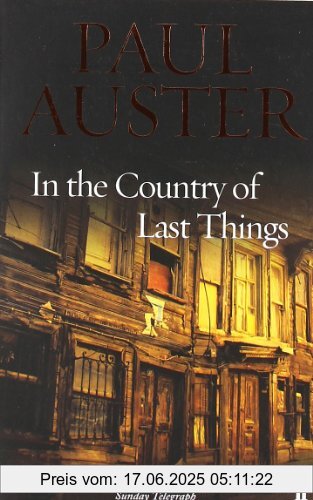 Binding : Taschenbuch, Label : Faber & Faber, London, Publisher : Faber & Faber, London, NumberOfItems : 1, medium : Taschenbuch, numberOfPages : 188, publicationDate : 2005-02-03, authors : Paul Auster, languages : english, ISBN : 0571227309