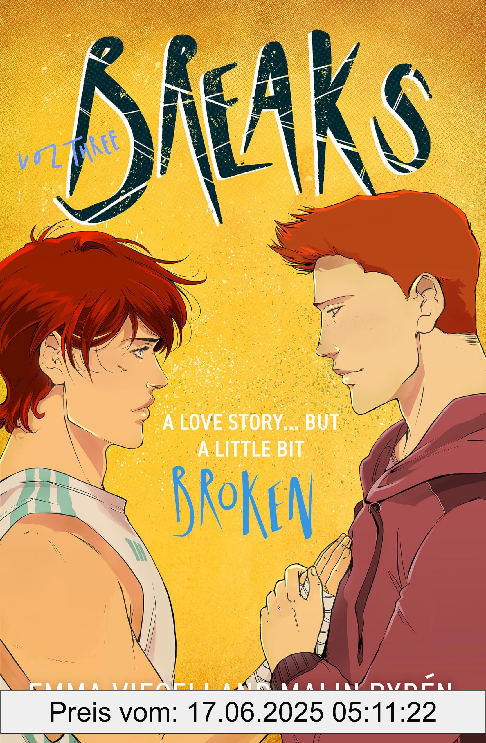 Binding : paperback, Edition : 1, Label : Breaks Volume 3 : The final chapter in the enemies-to-lovers queer webcomic sensation . . . that's a little bit broken (Breaks Series), medium : paperback, numberOfPages : 176, publicationDate : 2024-12-05, releaseDate : 2024-12-05, languages : english, ISBN : 035652230X