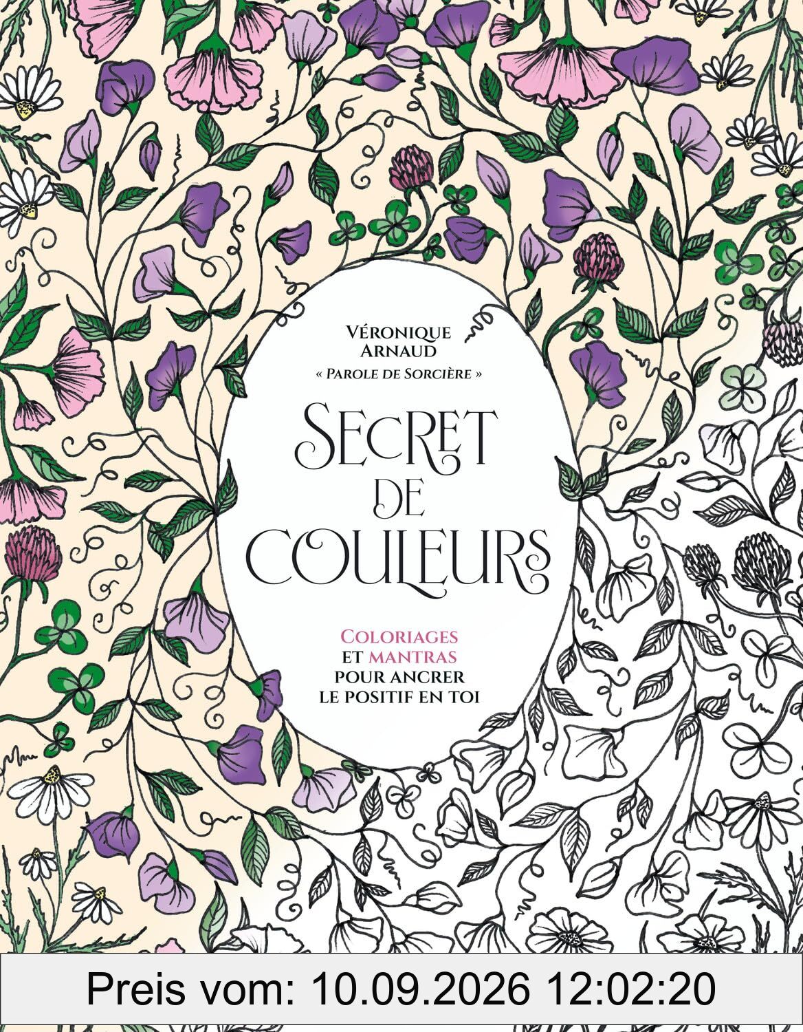 Secret de couleurs : coloriages et mantras pour ancrer le positif en toi