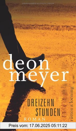 Binding : Gebundene Ausgabe, Edition : 3, Label : Rütten & Loening, Publisher : Rütten & Loening, medium : Gebundene Ausgabe, numberOfPages : 470, publicationDate : 2010-03-02, authors : Deon Meyer, translators : Stefanie Schäfer, languages : german, ISBN : 3352007799