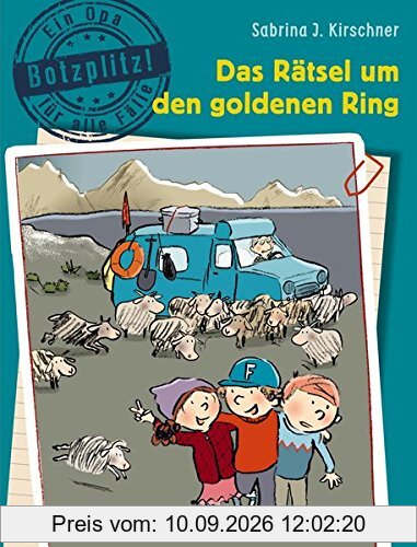 Botzplitz! Ein Opa für alle Fälle - Das Rätsel um den goldenen Ring: Band 2