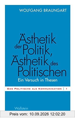 Ästhetik der Politik, Ästhetik des Politischen: Ein Versuch in Thesen (Das Politische als Kommunikation)