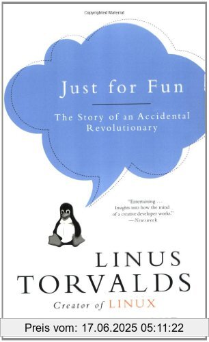 Binding : Taschenbuch, Edition : Reprint, Label : HarperBusiness, Publisher : HarperBusiness, NumberOfItems : 1, medium : Taschenbuch, numberOfPages : 288, publicationDate : 2002-06-04, releaseDate : 2002-06-04, authors : Linus Torvalds, David Diamond, languages : english, ISBN : 0066620732