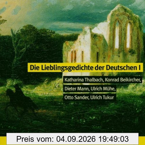 Die Lieblingsgedichte der Deutschen 1. CD. 48 Gedichte