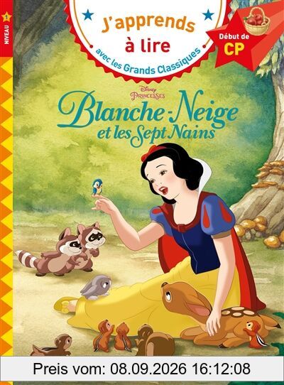 Blanche-Neige et les sept nains : niveau 1, début de CP