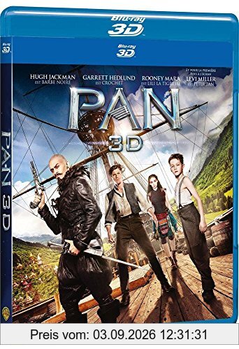 Pan [Combo Blu-ray 3D + Blu-ray 2D]