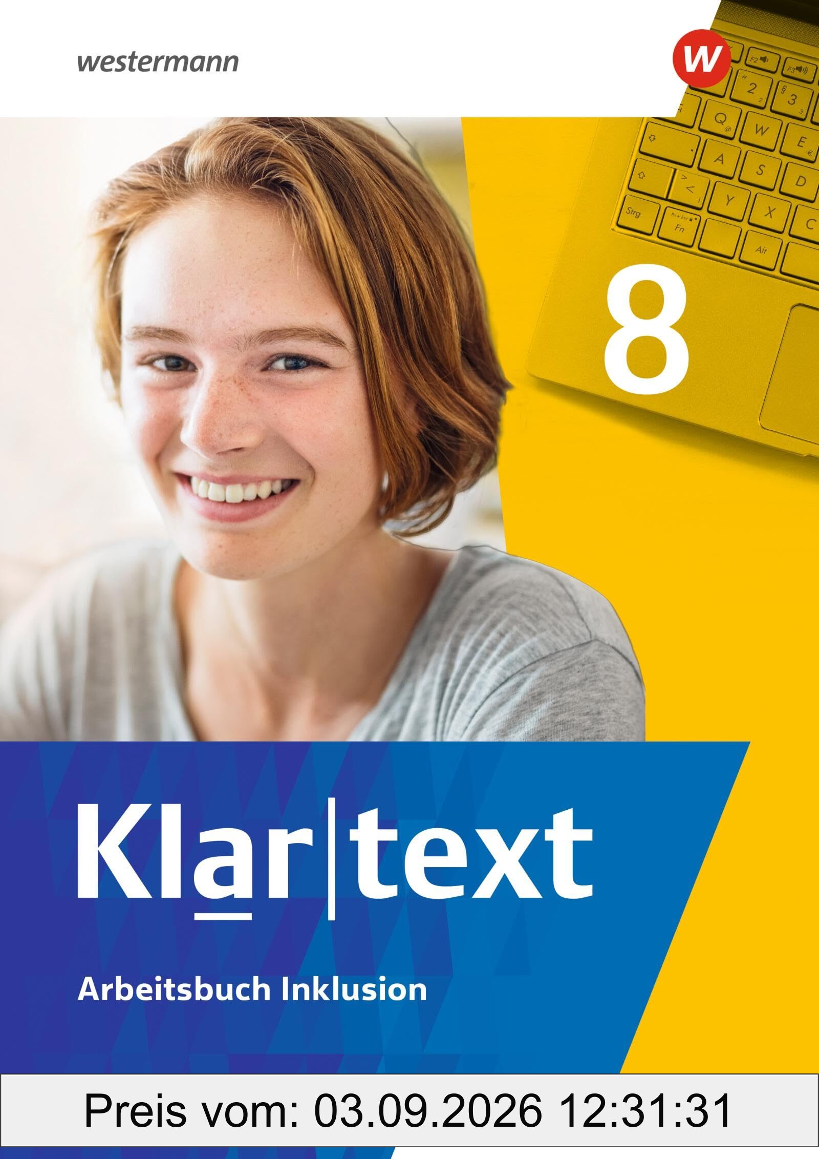 Klartext - Differenzierende Ausgabe 2022 für Nordrhein-Westfalen: Arbeitsbuch Inklusion 8
