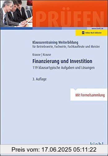 Binding : Taschenbuch, Edition : 3., aktualisierte Auflage. Online-Buch inklusive., Label : NWB Verlag, Publisher : NWB Verlag, medium : Taschenbuch, numberOfPages : 255, publicationDate : 2018-07-10, authors : Günter Krause, Bärbel Krause, ISBN : 3470634432