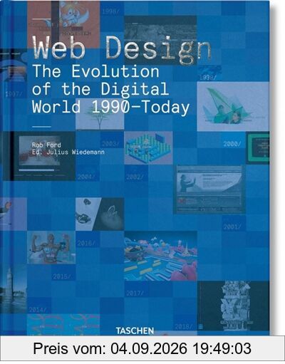 Web design : the evolution of the digital world 1990-today