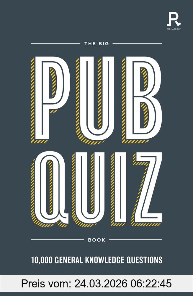 David McGaughey The Big Pub Quiz Book, 10, 000 General Knowledge Questions