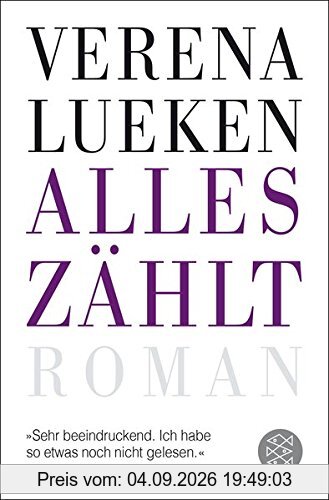 Alles zählt: Roman