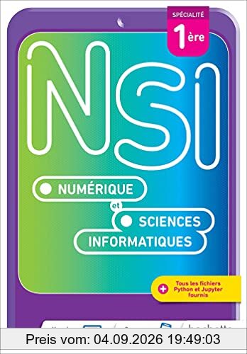 NSI, numérique et sciences informatiques spécialité 1re
