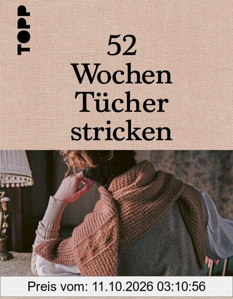 52 Wochen Tücher stricken: Die schönsten Stricktücher internationaler Designerinnen