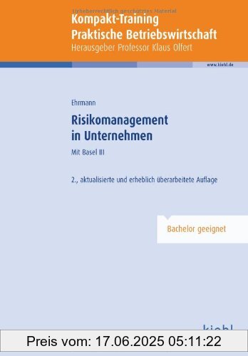 Binding : Broschiert, Edition : 2., aktual. u. erhebl. überarb. Aufl., Label : Kiehl, Publisher : Kiehl, medium : Broschiert, numberOfPages : 342, publicationDate : 2012-04-13, authors : Harald Ehrmann, languages : german, ISBN : 3470543720