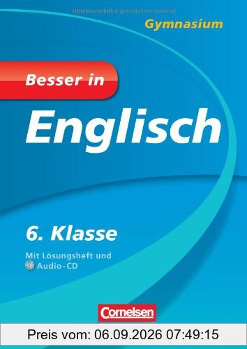 Besser in Englisch - Gymnasium 6. Klasse - Cornelsen Scriptor