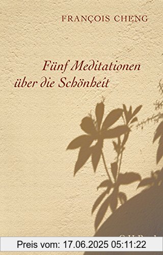 Binding : Taschenbuch, Edition : 2, Label : C.H.Beck, Publisher : C.H.Beck, medium : Taschenbuch, numberOfPages : 156, publicationDate : 2017-02-23, authors : François Cheng, translators : Judith Klein, languages : german, ISBN : 3406709419