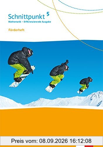 Schnittpunkt Mathematik 5. Differenzierende Ausgabe Baden-Württemberg: Förderheft mit Lösungen Klasse 5 (Schnittpunkt Mathematik. Differenzierende Ausgabe für Baden-Württemberg ab 2015)