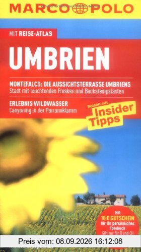 MARCO POLO Reiseführer Umbrien: Mit Reiseatlas. Reisen mit Insider-Tipps