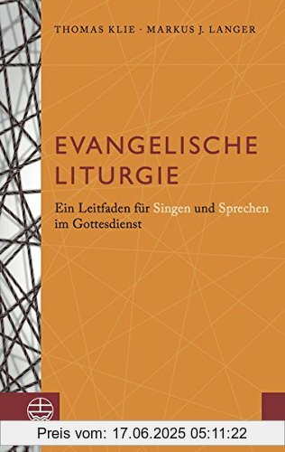 Binding : Taschenbuch, Edition : 1, Label : Evangelische Verlagsanstalt, Publisher : Evangelische Verlagsanstalt, medium : Taschenbuch, numberOfPages : 128, publicationDate : 2015-05-01, authors : Thomas Klie, Langer, Markus Johannes, languages : german, ISBN : 3374040683