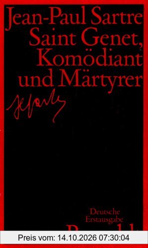 Saint Genet, Komödiant und Märtyrer
