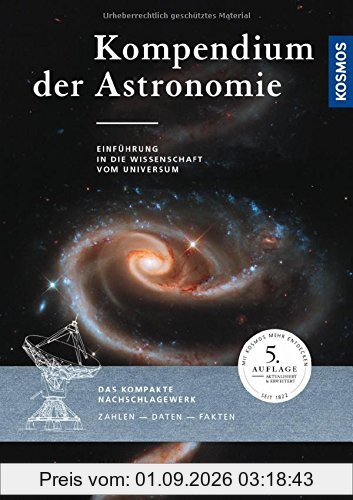 Kompendium der Astronomie: Einführung in die Wissenschaft vom Universum