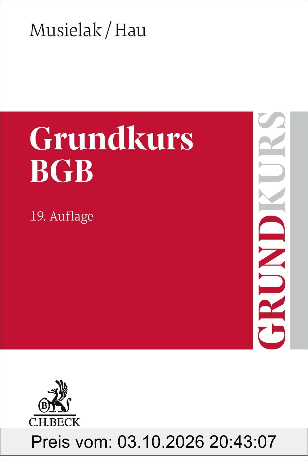 Grundkurs BGB
