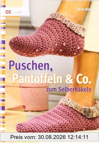 Puschen, Pantoffeln & Co. zum Selberhäkeln