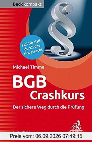 BGB Crashkurs: Der sichere Weg durch die Prüfung