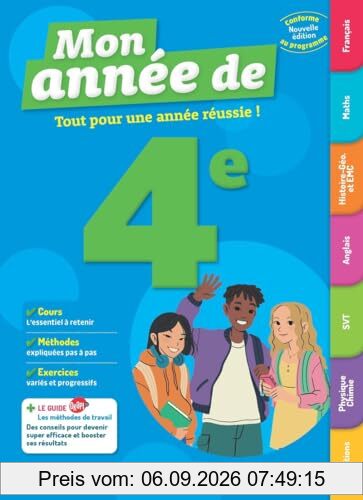Mon année de 4e : tout pour une année réussie !
