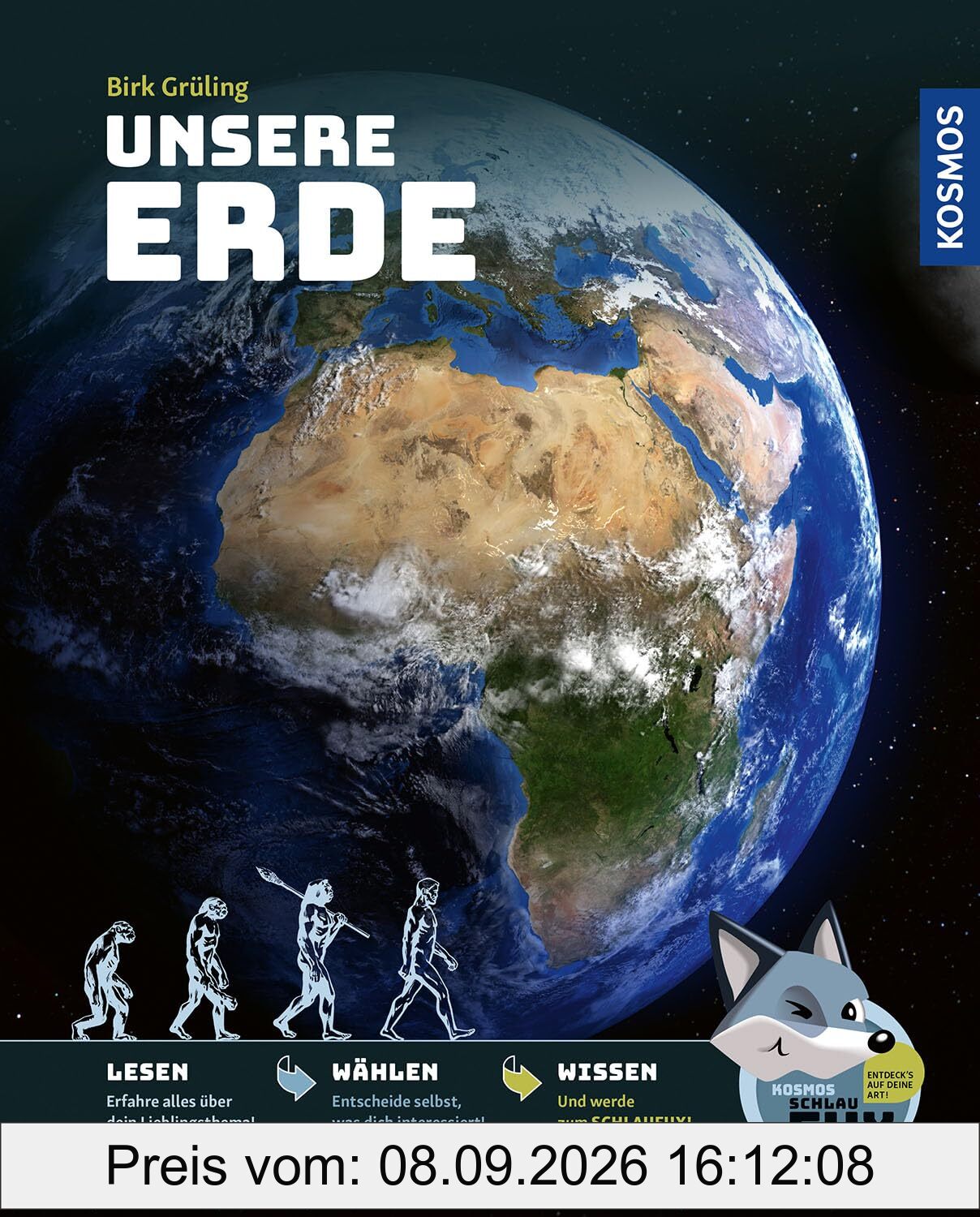 Kosmos SchlauFUX - Erde: Kurze, spannende Texte wecken Neugier – selbst entscheiden, wo es weitergeht, macht Spaß und stärkt Lesekompetenz und Textverständnis – ab 8 Jahre.